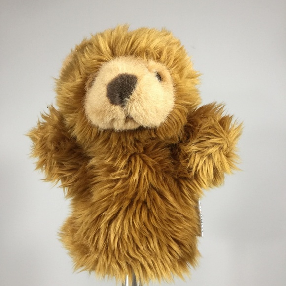 Vintage PLUSH Bear Hand Puppet RARE - Picture 1 of 8